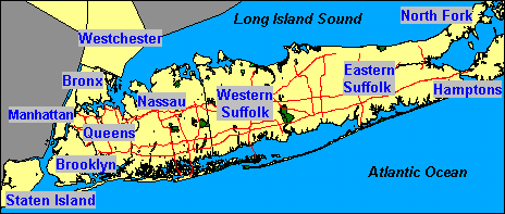 [Clickable Map of Long Island - Use List Below]