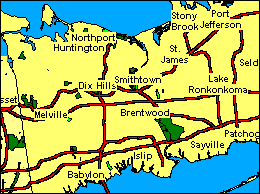 [Clickable Map of Western Suffolk]