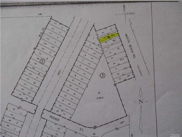 Lot <b>Size:</b> 40 x 150 &nbsp;Land style home in Mastic Beach