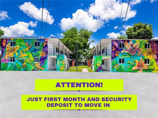  1 BR,  1.00 BTH &nbsp; style home in Miami