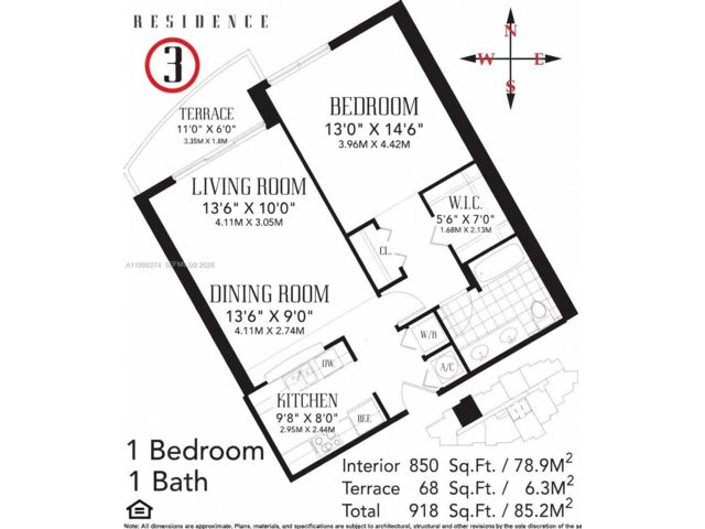  1 BR,  1.00 BTH &nbsp; style home in Miami