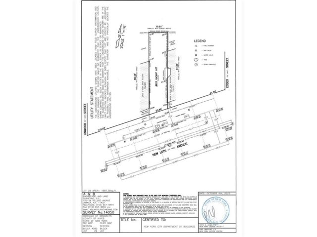 Lot <b>Size:</b>  &nbsp;Land style home in East New York