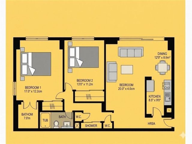  2 BR,  1.00 BTH &nbsp;Co-op style home in Brighton Beach