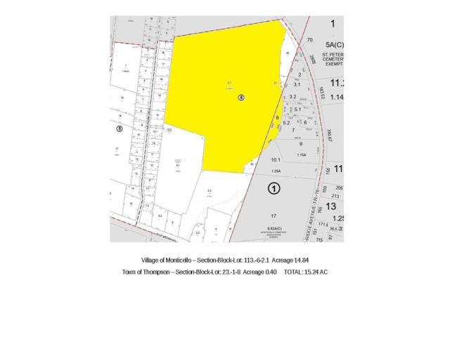 Lot <b>Size:</b>  &nbsp;House style home in Monticello