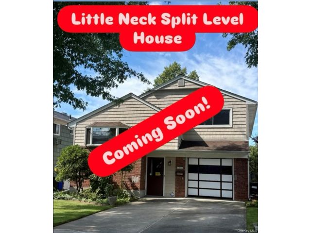  3 BR,  3.00 BTH &nbsp;Split level style home in Little Neck
