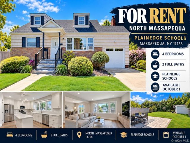  4 BR,  2.00 BTH &nbsp;Split ranch style home in North Massapequa